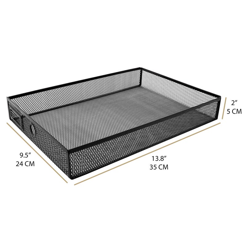 EXERZ Paper Sorter 3 Tier Drawers A4 / Multifunctional Desk Organiser/Letter Tray - Documents, Magazines, Notebooks and Letters - Image 3